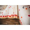 PHULKARI-ETERNAL WHITE/RED AND ORANGE